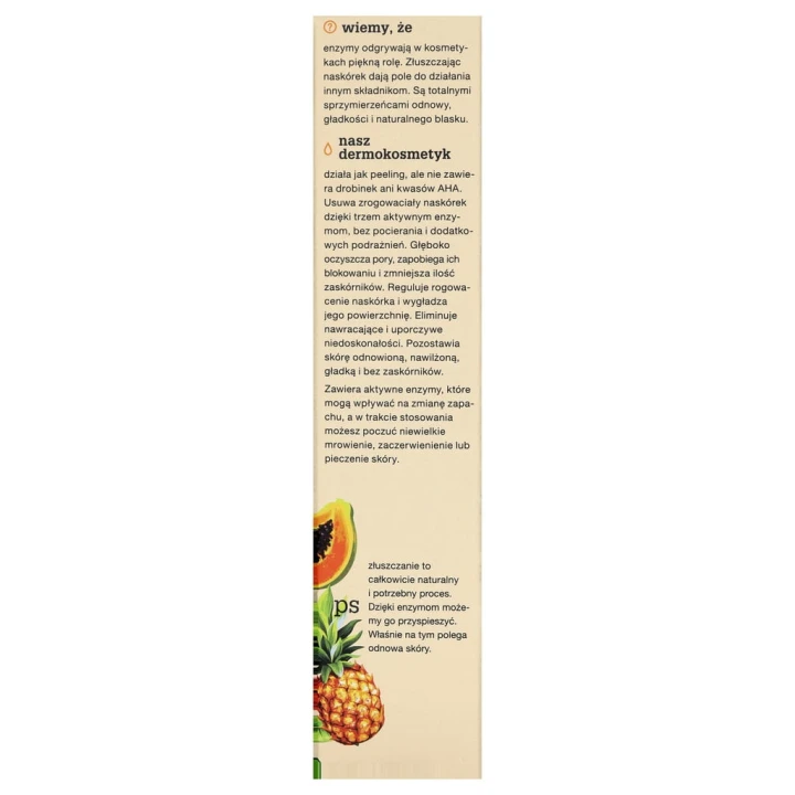 Peeling Enzymatyczny 3 Enzymy 40 ml do Twarzy Złuszczający Tołpa Sebio