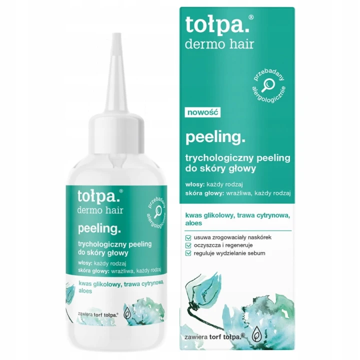 Tołpa Dermo Hair Trychologiczny Peeling do Skóry Głowy 100ml