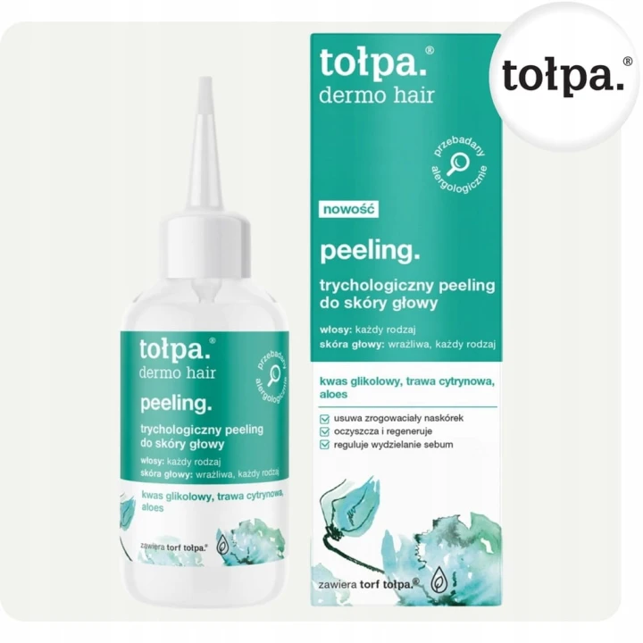 Tołpa Dermo Hair Trychologiczny Peeling do Skóry Głowy 100ml