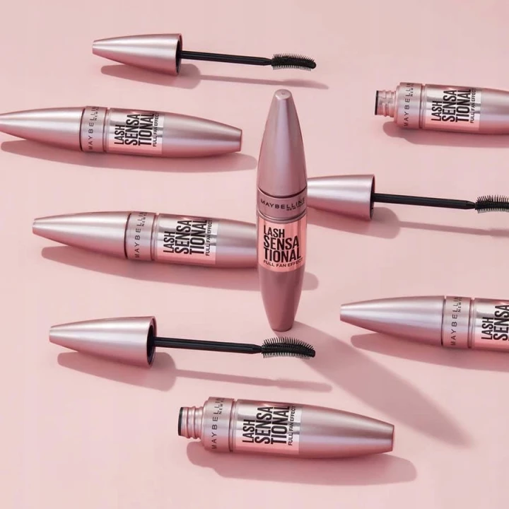 Maybelline Lash Sensational tusz do rzęs objętość intensywna czerń 9,5 ml