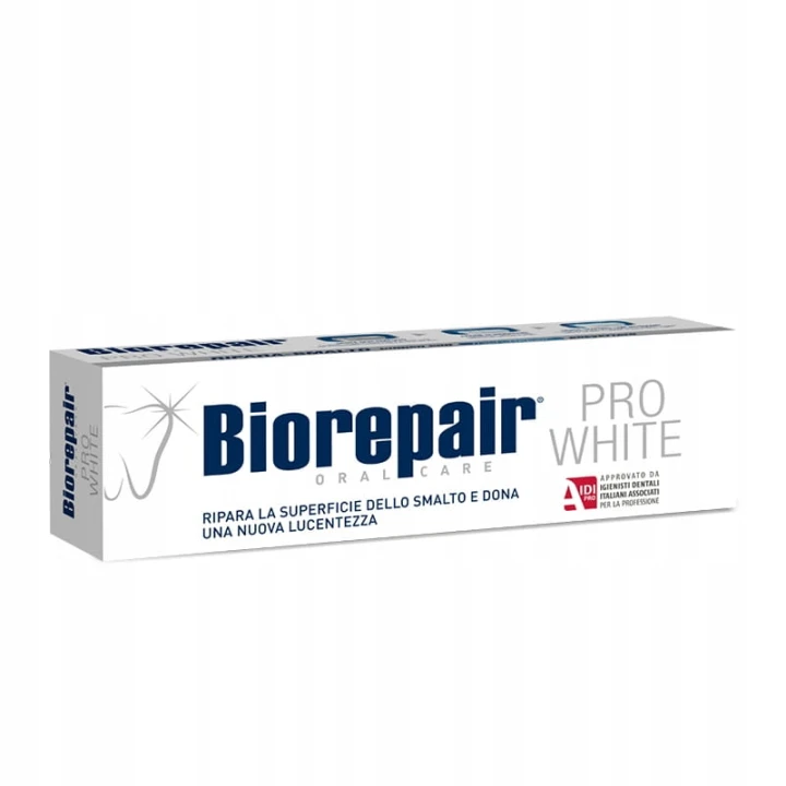 Biorepair Pro White pasta wybielająca do zębów mięta 75 ml