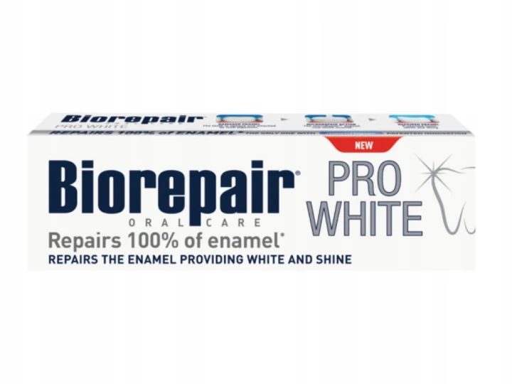 Biorepair Pro White pasta wybielająca do zębów mięta 75 ml