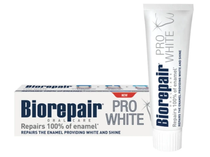 Biorepair Pro White pasta wybielająca do zębów mięta 75 ml