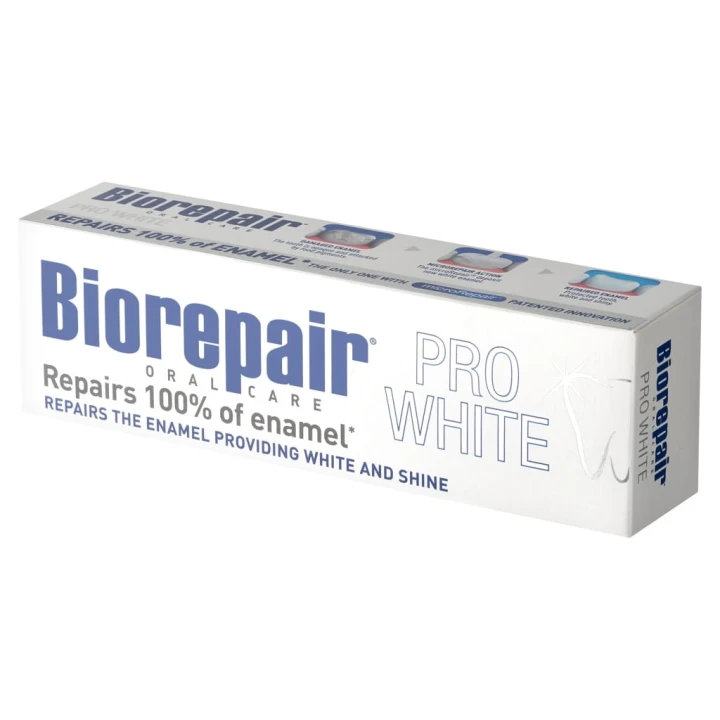 Biorepair Pro White pasta wybielająca do zębów mięta 75 ml