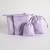 Woreczek flanelowy fioletowy na biżuteria prezenty cukierki upominki 7×9cm
