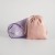 Woreczek flanelowy fioletowy na biżuteria prezenty cukierki upominki 7×9cm