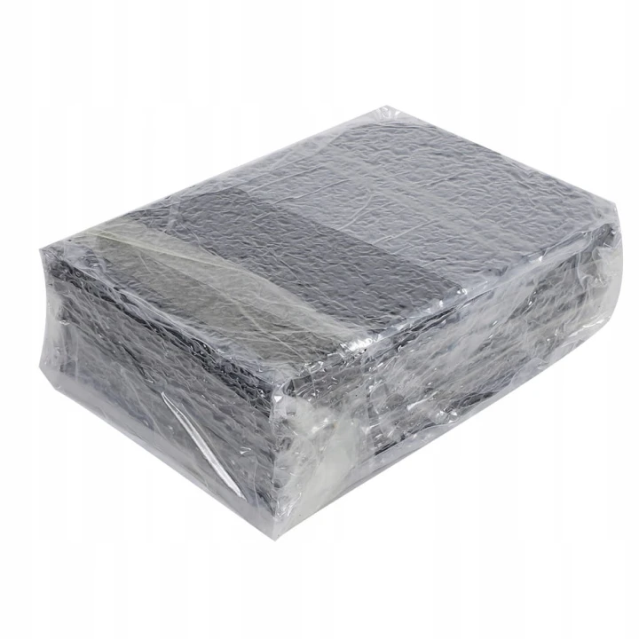 Wypełniacz papierowy czarny wiórki 900g, sianko, prezent, sizzlepak, ECO