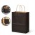 TORBY PAPIEROWE 50szt. Czarne 120GSM PREMIUM 26x12x33cm ZAKUPOWE PREZENTOWE