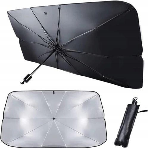 PARASOL UV OSŁONA PRZECIWSŁONECZNA DO SAMOCHODU AUTA NA PRZEDNIĄ SZYBĘ MATA