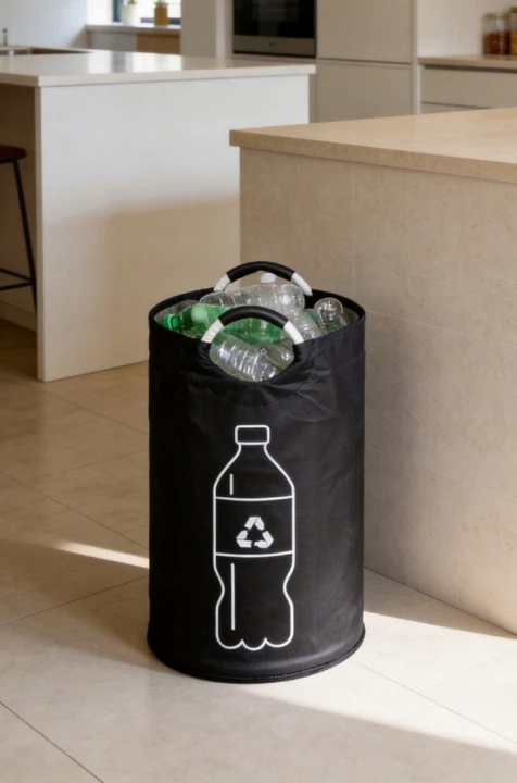Torba Na Butelki Kaucyjne Składany Kosz Do Segregacji Puszek Recykling